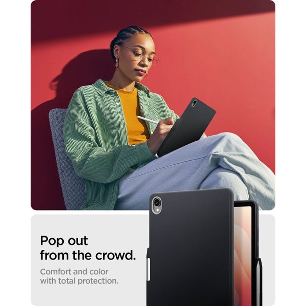 Spigen Samsung Galaxy Tab S11 -kuori Nano Pop Black Sesame