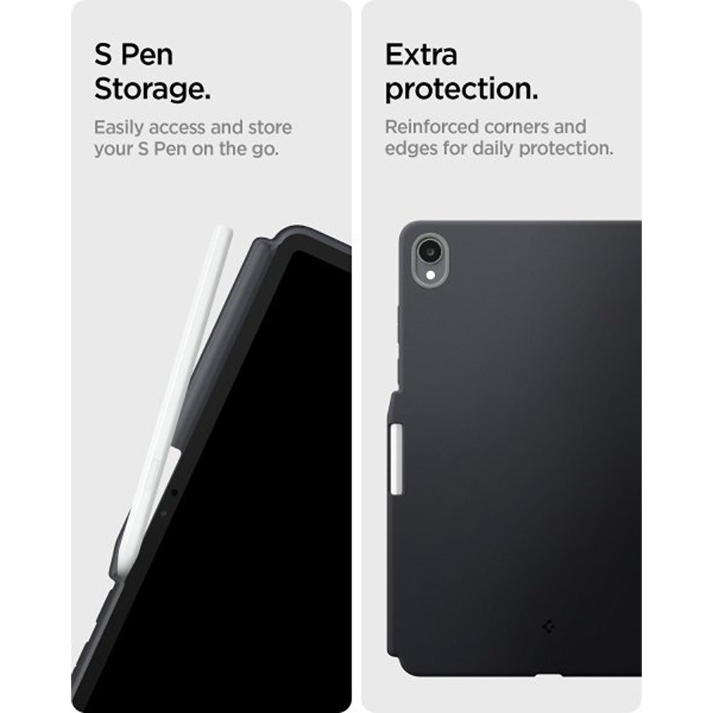 Spigen Samsung Galaxy Tab S11 -kuori Nano Pop Black Sesame