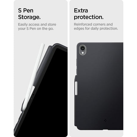 Spigen Samsung Galaxy Tab S11 -kuori Nano Pop Black Sesame