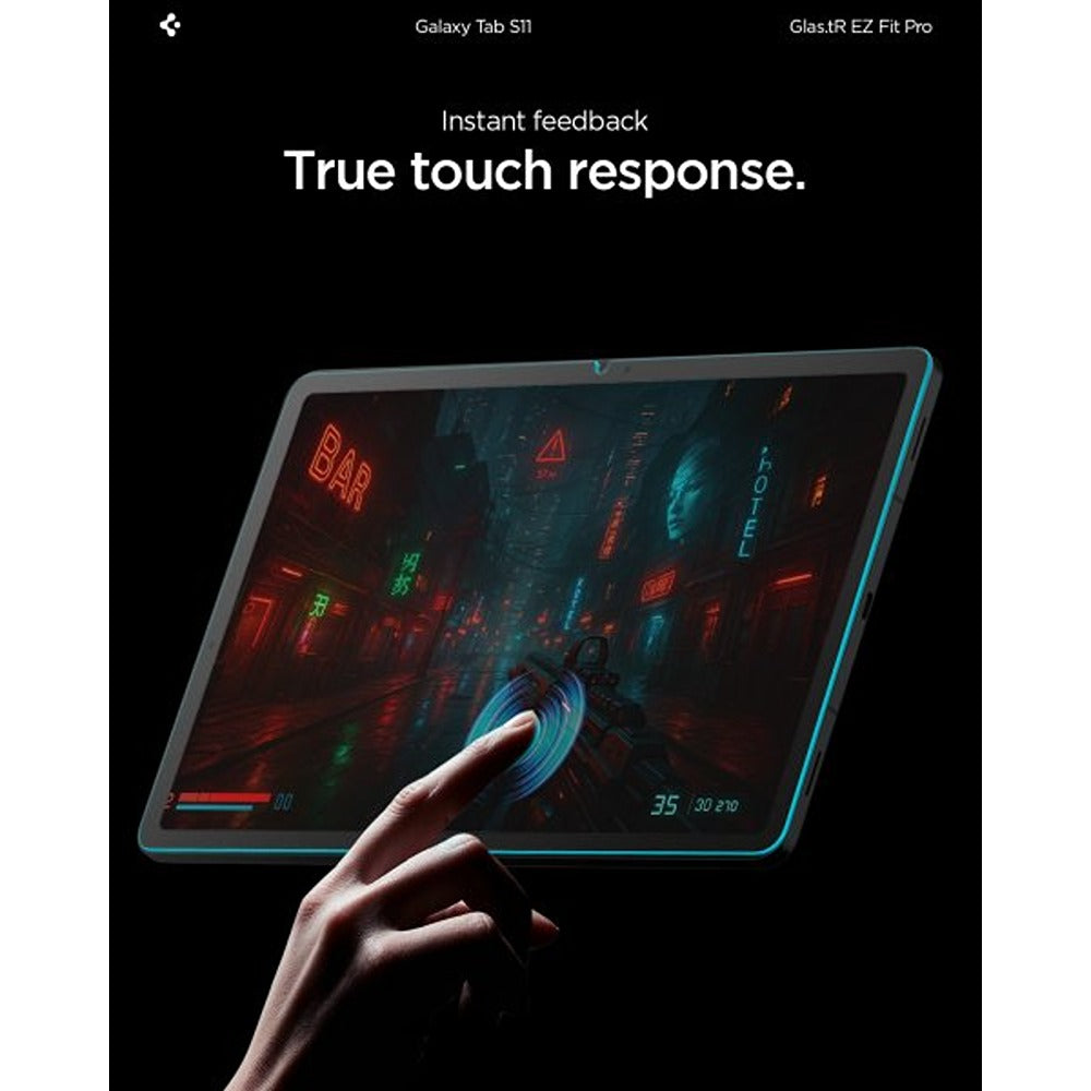 Spigen Samsung Galaxy Tab S11 Näytönsuoja GLAS.tR EZ Fit Pro