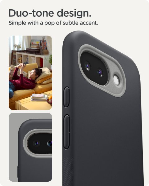 Spigen Google Pixel 10a Kuori Nano Pop MagFit Black Sesame