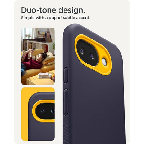 Spigen Google Pixel 10a Kuori Nano Pop MagFit Blueberry Navy