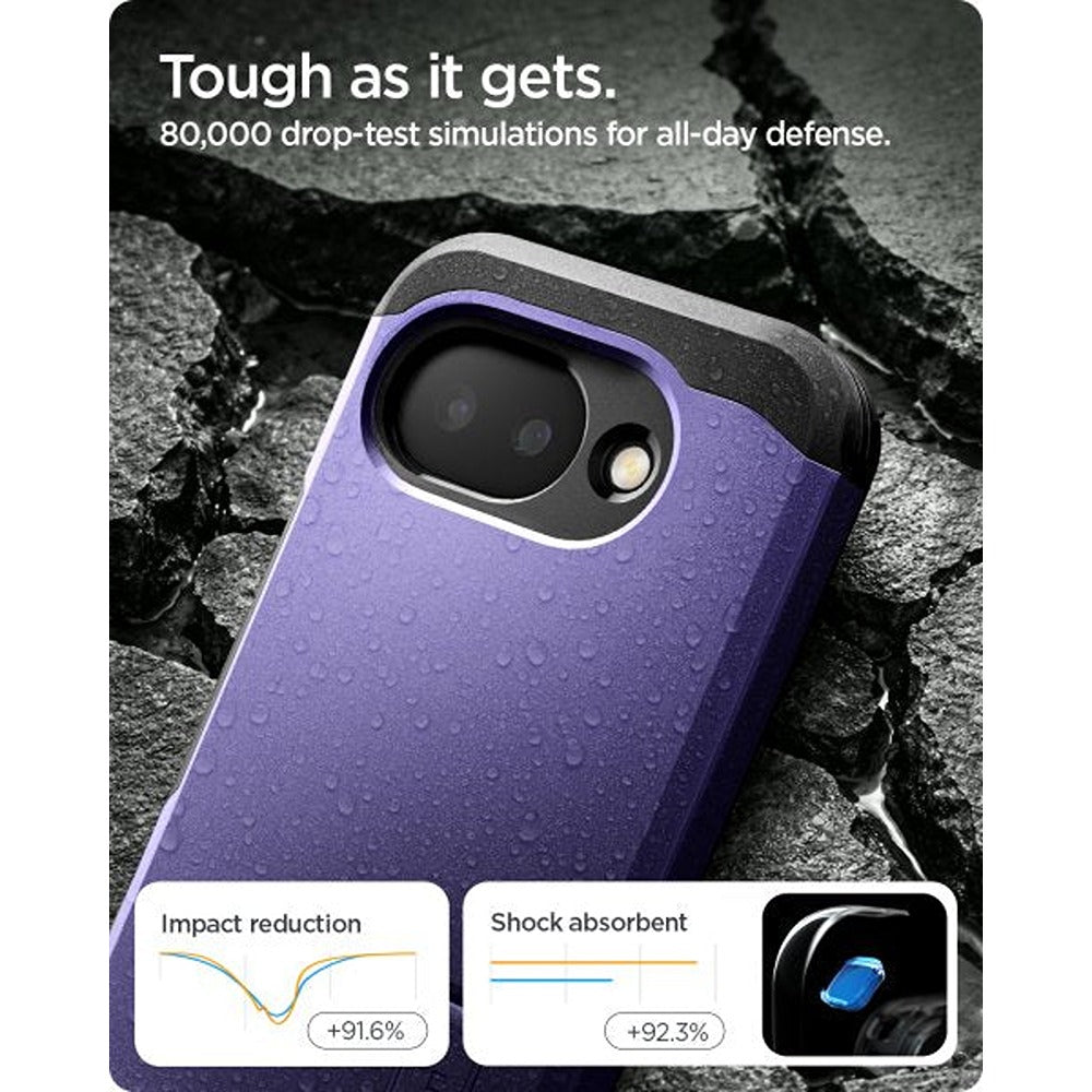 Spigen Google Pixel 10a Kuori Tough Armor MagFit Ash Violet