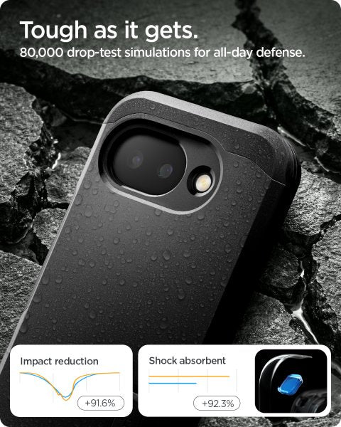 Spigen Google Pixel 10a Kuori Tough Armor MagFit Musta