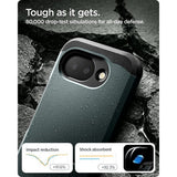 Spigen Google Pixel 10a Kuori Tough Armor MagFit Abyss Green