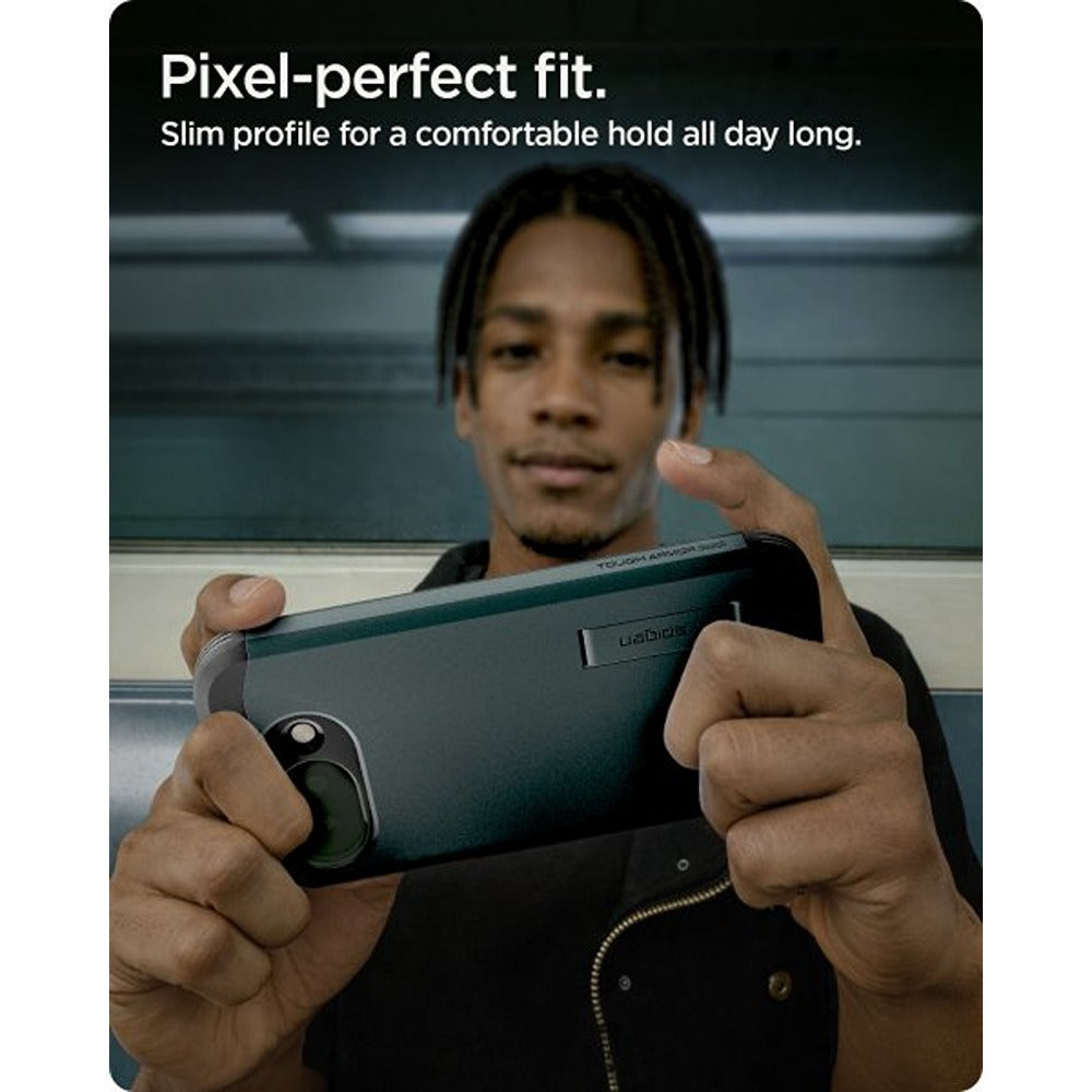 Spigen Google Pixel 10a Kuori Tough Armor MagFit Abyss Green
