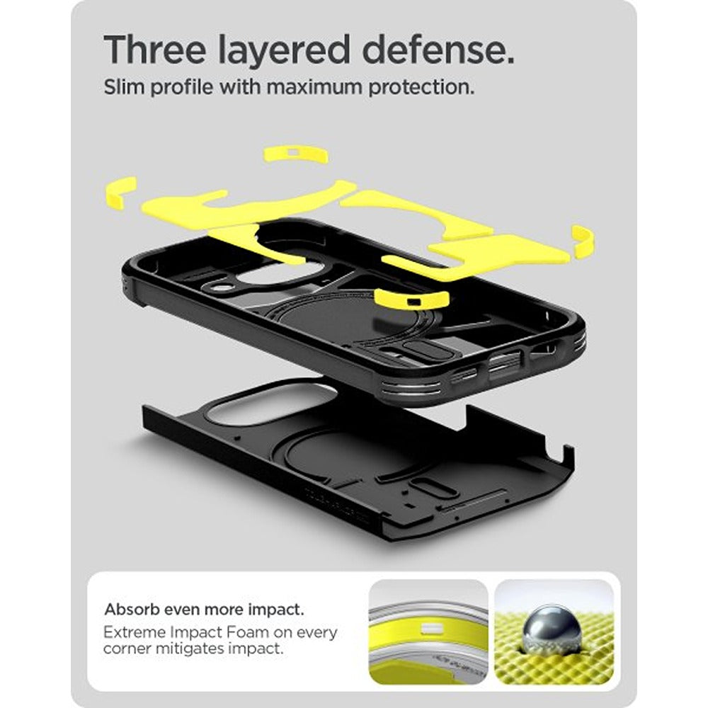 Spigen Google Pixel 10a Kuori Tough Armor MagFit Musta