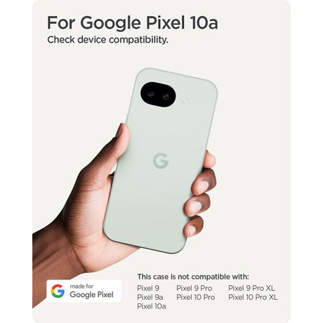 Spigen Google Pixel 10a Kuori Ultra Hybrid Crystal Clear