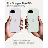 Spigen Google Pixel 10a -suojakuori Ultra Hybrid MagFit Clear Graphite