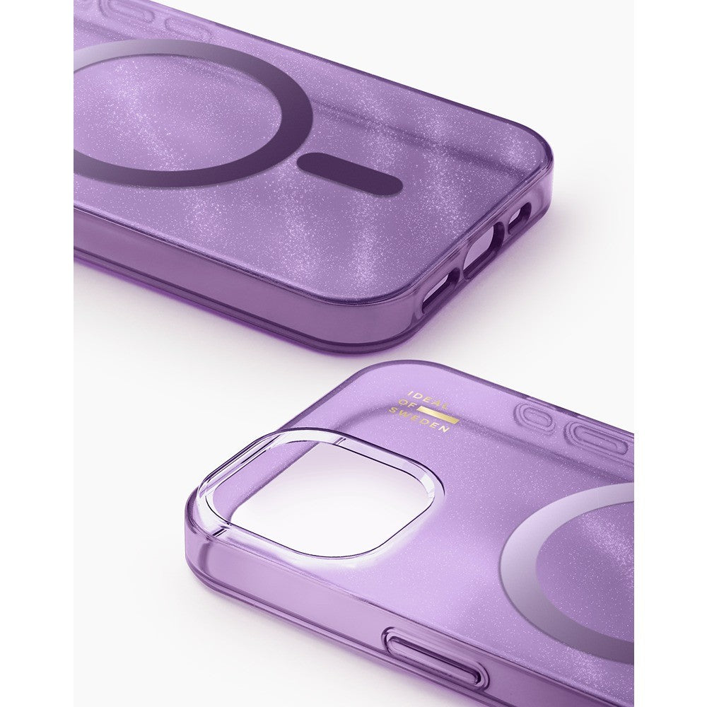 Ideal of Sweden iPhone 13/14/15/16e/17e Kuori Clear Case MagSafe Amethyst Mist