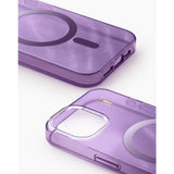 Ideal of Sweden iPhone 13/14/15/16e/17e Kuori Clear Case MagSafe Amethyst Mist