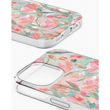 Ideal of Sweden iPhone 13/14/15/16e/17e Kuori Clear Case MagSafe Tulip Bloom