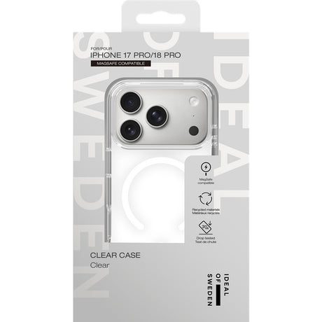Ideal of Sweden iPhone 17 Pro/iPhone 18 Pro Kuori Clear Case MagSafe Kirkas