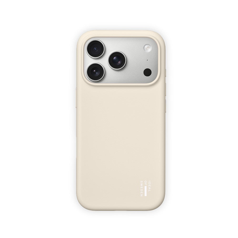 Ideal of Sweden iPhone 17 Pro/iPhone 18 Pro Kuori silikonikuori MagSafe Cloud Dancer