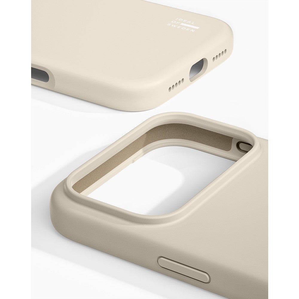 Ideal of Sweden iPhone 17 Pro/iPhone 18 Pro Kuori silikonikuori MagSafe Cloud Dancer