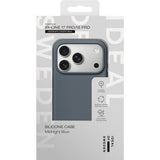Ideal of Sweden iPhone 17 Pro/iPhone 18 Pro Kuori silikonikuori MagSafe Midnight Blue