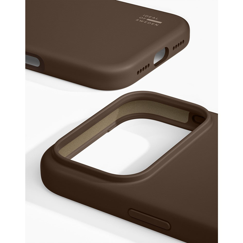 Ideal of Sweden iPhone 17 Pro/iPhone 18 Pro Kuori silikonikotelo MagSafe Mocha Mousse