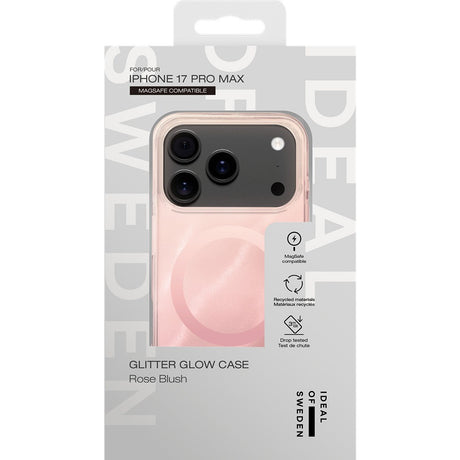 Ideal of Sweden iPhone 17 Pro Max/iPhone 18 Pro Max Kuori Clear Case MagSafe Rose Blush