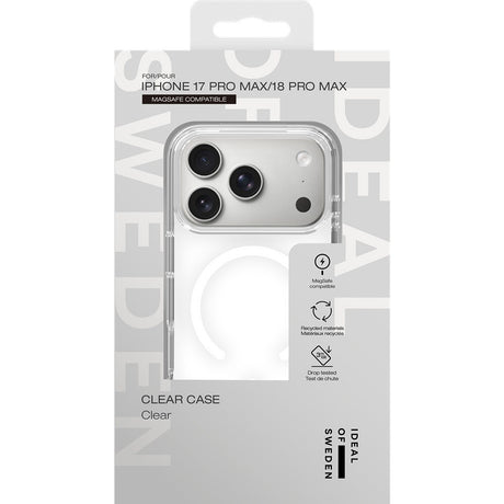 Ideal of Sweden iPhone 17 Pro Max/iPhone 18 Pro Max Kuori Clear Case MagSafe Kirkas
