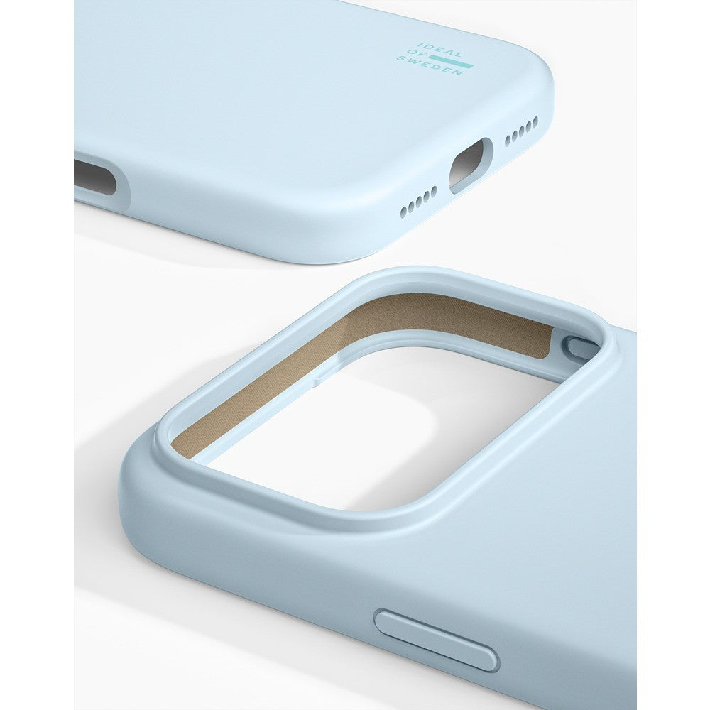 Ideal of Sweden iPhone 17 Pro Max/iPhone 18 Pro Max Kuori Silicone Case MagSafe Light Blue