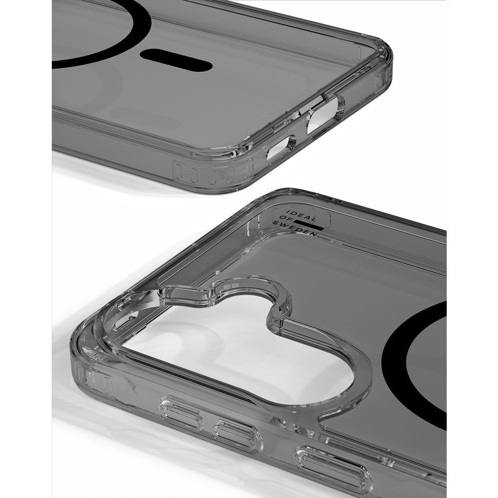 Ideal of Sweden Samsung Galaxy A27/A36/A37/A56 Kuori Clear Case MagSafe Tinted Black