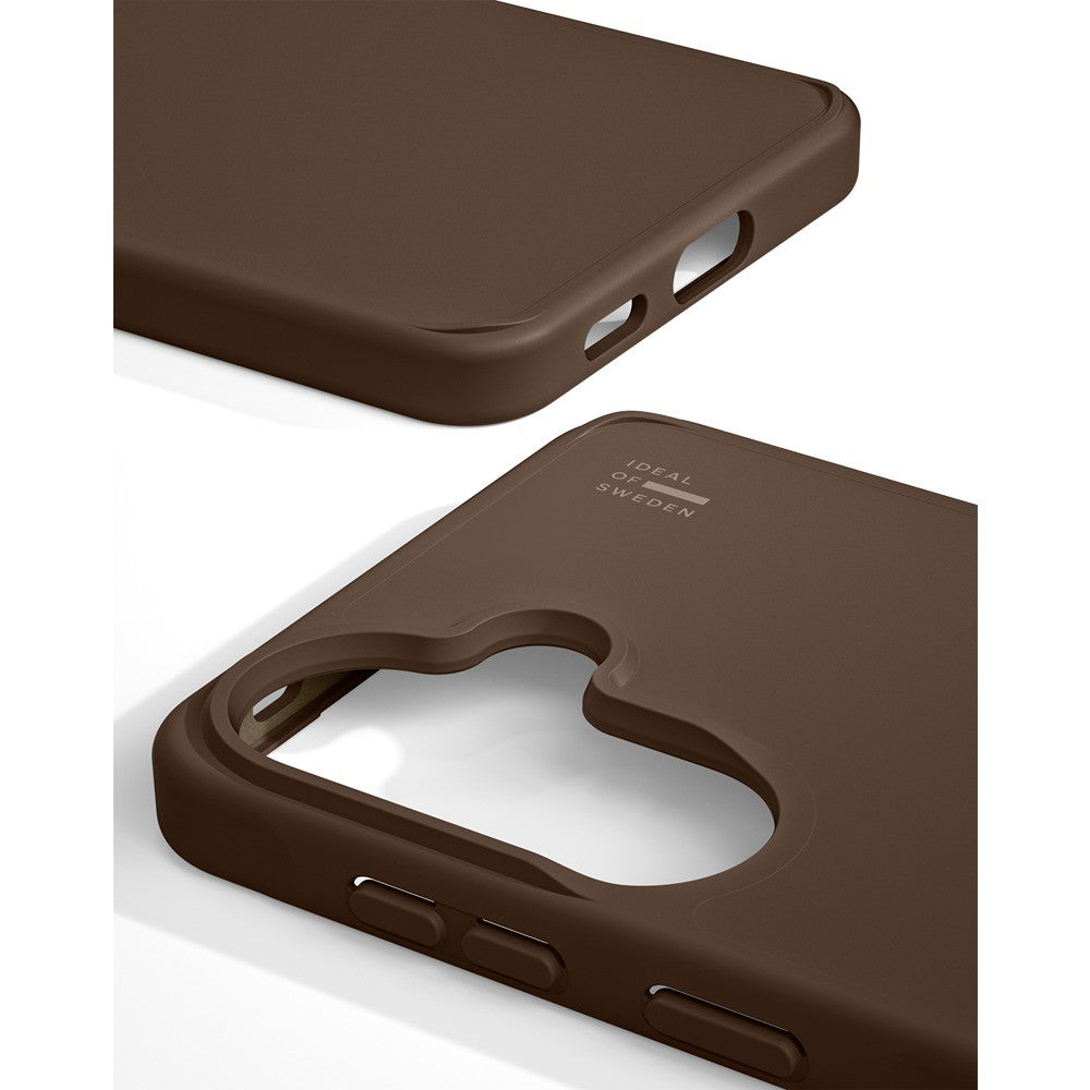 Ideal of Sweden Samsung Galaxy A37 Kuori Silicone Case MagSafe Mocha Mousse