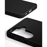Ideal of Sweden Samsung Galaxy A37 Kuori Silicone Case MagSafe Musta