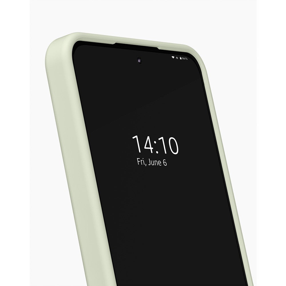 Ideal of Sweden Samsung Galaxy A57 Kuori silikonikotelo MagSafe salvianvihreä