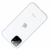 Baseus iPhone 11 Pro Max -kuori, Jelly Liquid Silica Gel, valkoinen