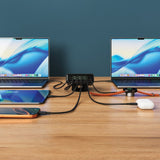 Satechi ChargeView 240W työpöytälaturi avaruusmusta