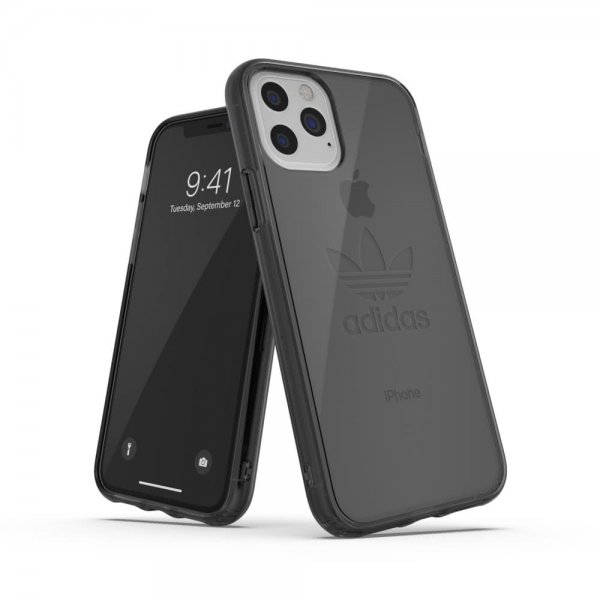 Adidas iPhone 11 Pro Kuori OR Protective Clear Case FW19 Smokey Black