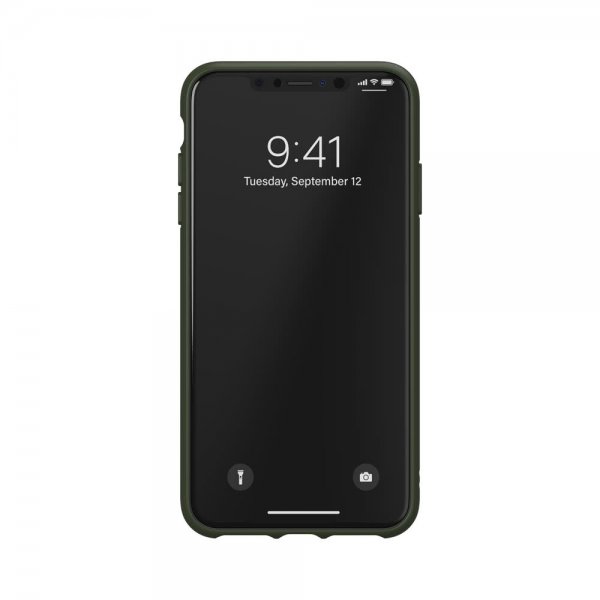 Adidas iPhone Xs Max Kuori OR Moulded Case Camo FW19 Raw Green