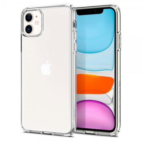 Spigen iPhone 11 -suojakuori Liquid Crystal Crystal Clear
