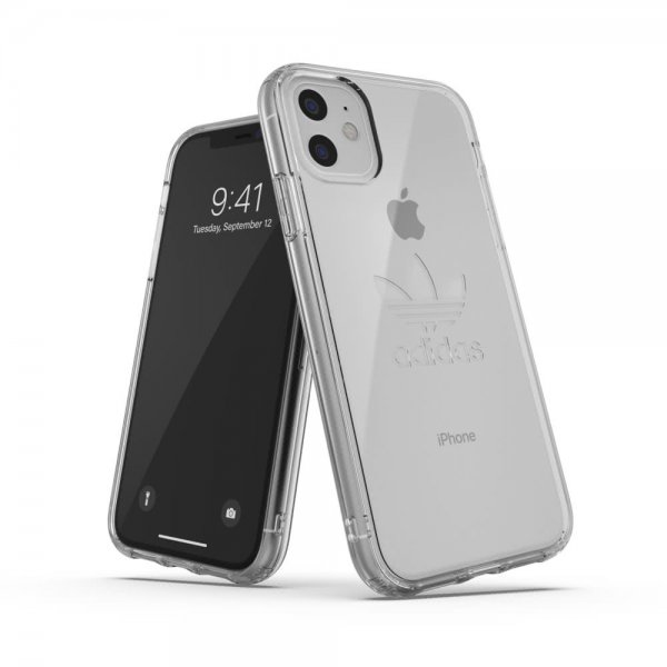 Adidas iPhone 11 Kuori OR Protective Clear Case FW19 Kirkas