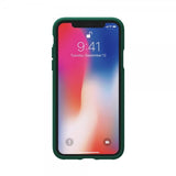 Adidas iPhone X/Xs -kuori TAI muotoiltu kangaskotelo FW19 Collegiate Green