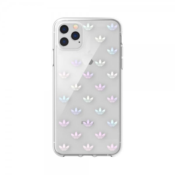 Adidas iPhone 11 Pro Kuori Snap Case ENTRY FW19 Läpinäkyvä Hopea