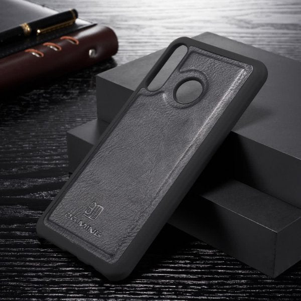 Dg.Ming Huawei P30 Lite Lompakkokotelo Irrotettava Kuori Musta