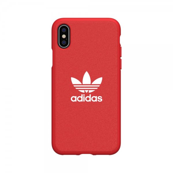 Adidas iPhone X/Xs kuoret OR Moulded Case Canvas FW19 Scarlet