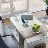 ALOGIC Matrix 3-in-1 Magneettinen Lataustelakka Apple Watch Laturilla Valkoinen