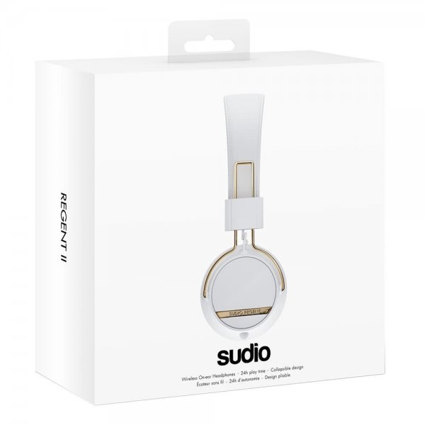 Sudio Regent 2 Langattomat On-Ear Kuulokkeet Valkoinen
