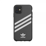 Adidas iPhone 11 -suojakuori OR Moulded Case PU FW19 Musta Valkoinen