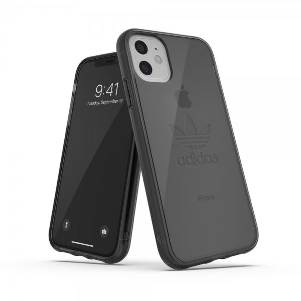 Adidas iPhone 11 -suojakuori tai suojakotelo FW19 Smokey Black