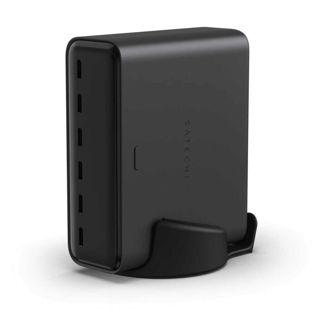Satechi ChargeView 240W työpöytälaturi avaruusmusta