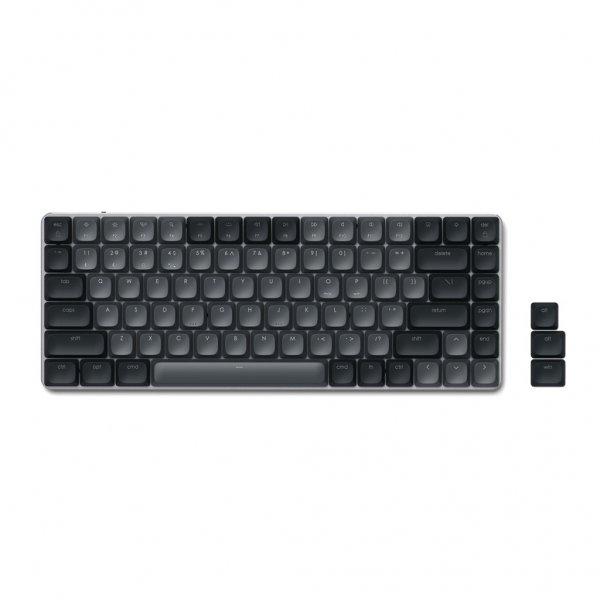 Satechi SM1 Slim mekaaninen Bluetooth-näppäimistö, tummanharmaa
