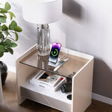 ALOGIC Matrix 3-in-1 Magneettinen Lataustelakka Apple Watch Laturilla Valkoinen