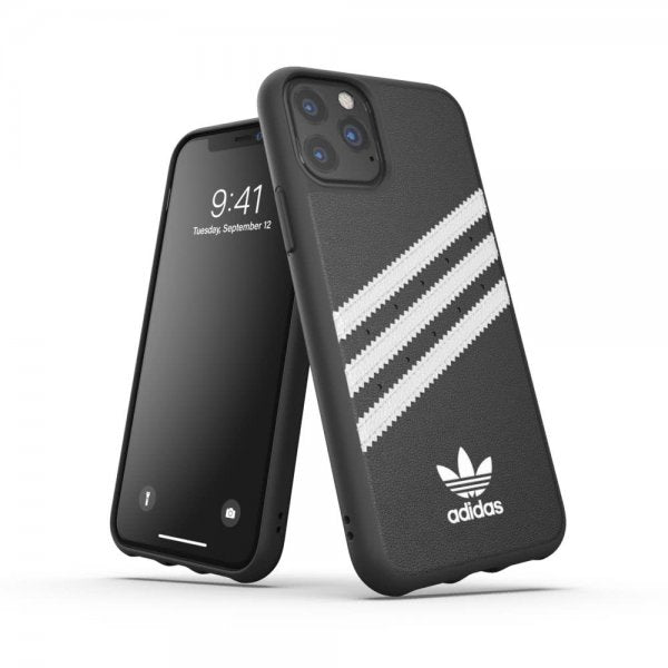 Adidas iPhone 11 Pro Kuori OR 3 Stripes Snap Case FW19 Musta Valkoinen