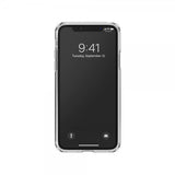 Adidas iPhone X/Xs -kuori OR Snap Case Entry SS19 läpinäkyvä ruusukulta