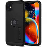 Spigen iPhone 11 -suojakuori Tough Armor, musta