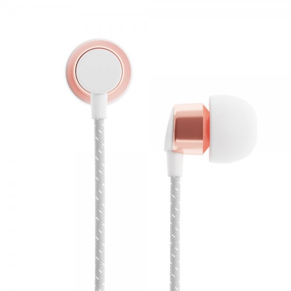 Sudio Tio Langattomat In-Ear-kuulokkeet Punottu johto Valkoinen