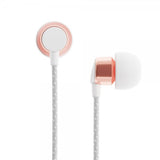Sudio Tio Langattomat In-Ear-kuulokkeet Punottu johto Valkoinen